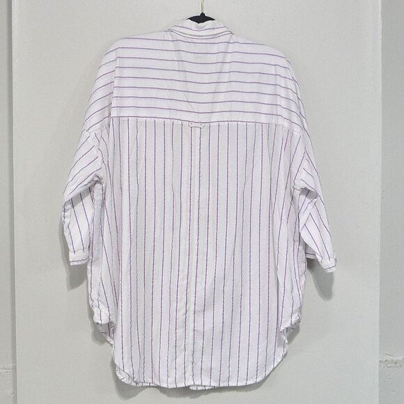 ANTHRO PILCRO OVERSIZE BOYFRIEND SHIRT SIZE XL - Picture 9 of 10